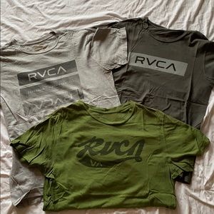 🎊3/$20🎊 Three RVCA T-Shirts